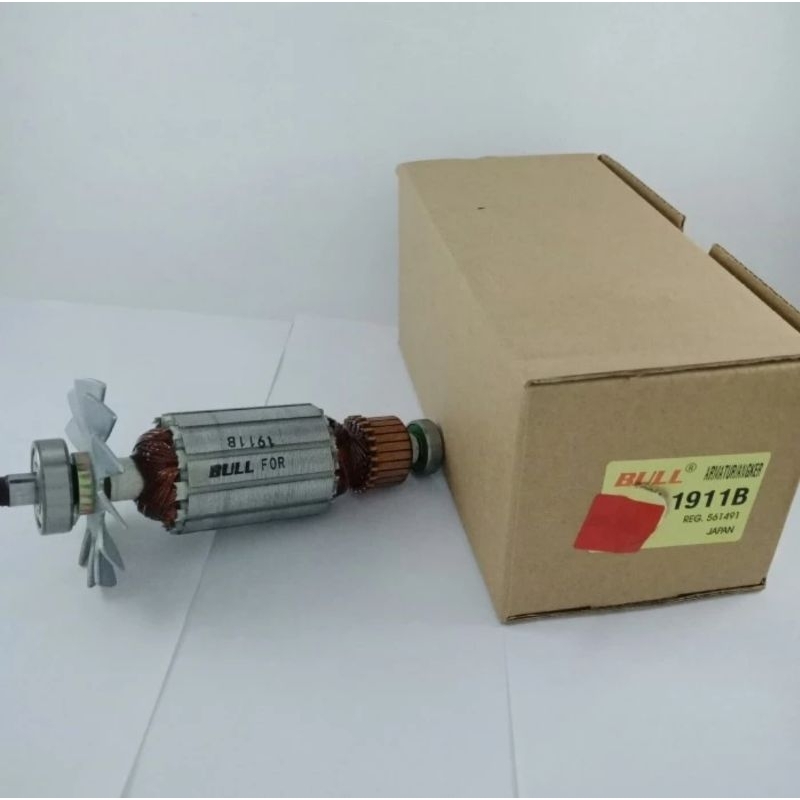 ARMATURE MAKITA 1911 ANGKER ROTOR MESIN PLANER KETAM SERUT MAKITA 1911