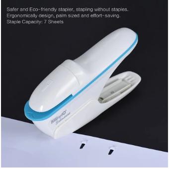 

Kekinian Magic Stapler / Stapless /Stapler Unik Tanpa Isi - KW TRIO 5299 지