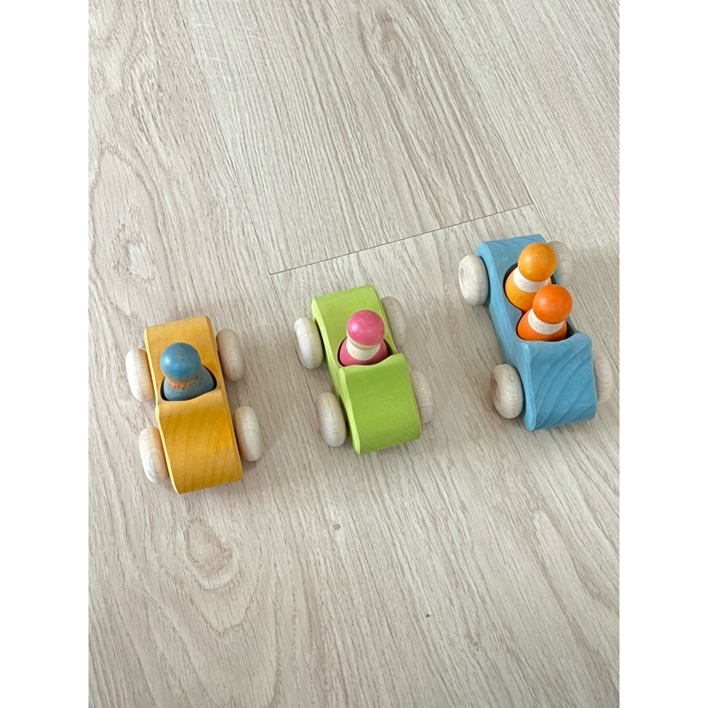 Grimms Wooden Cars Preloved