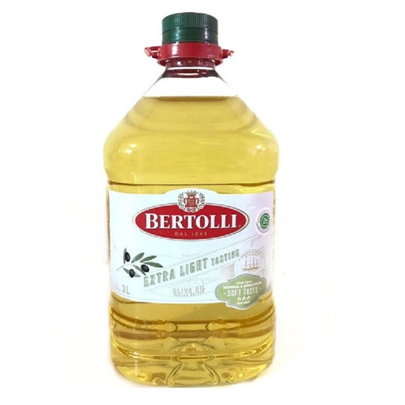 

minyak zaitun olive oil bertolli extra light 3 liter