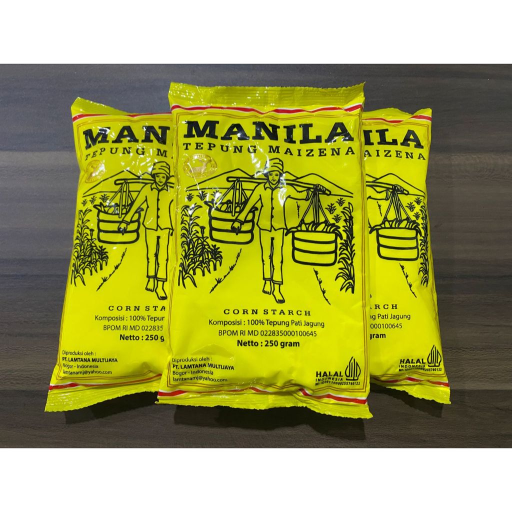 

Tepung Maizena 250 gr Merk Manila