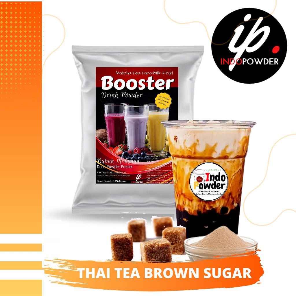 

Thai Tea BROWN SUGAR Powder Drink 1Kg - Bubuk Minuman Thai Tea Brown Sugar 1Kg