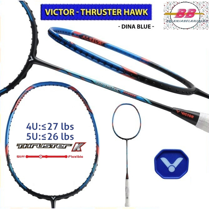 Raket Badminton VICTOR THRUSTER K-HAWK / TK Hawk - F