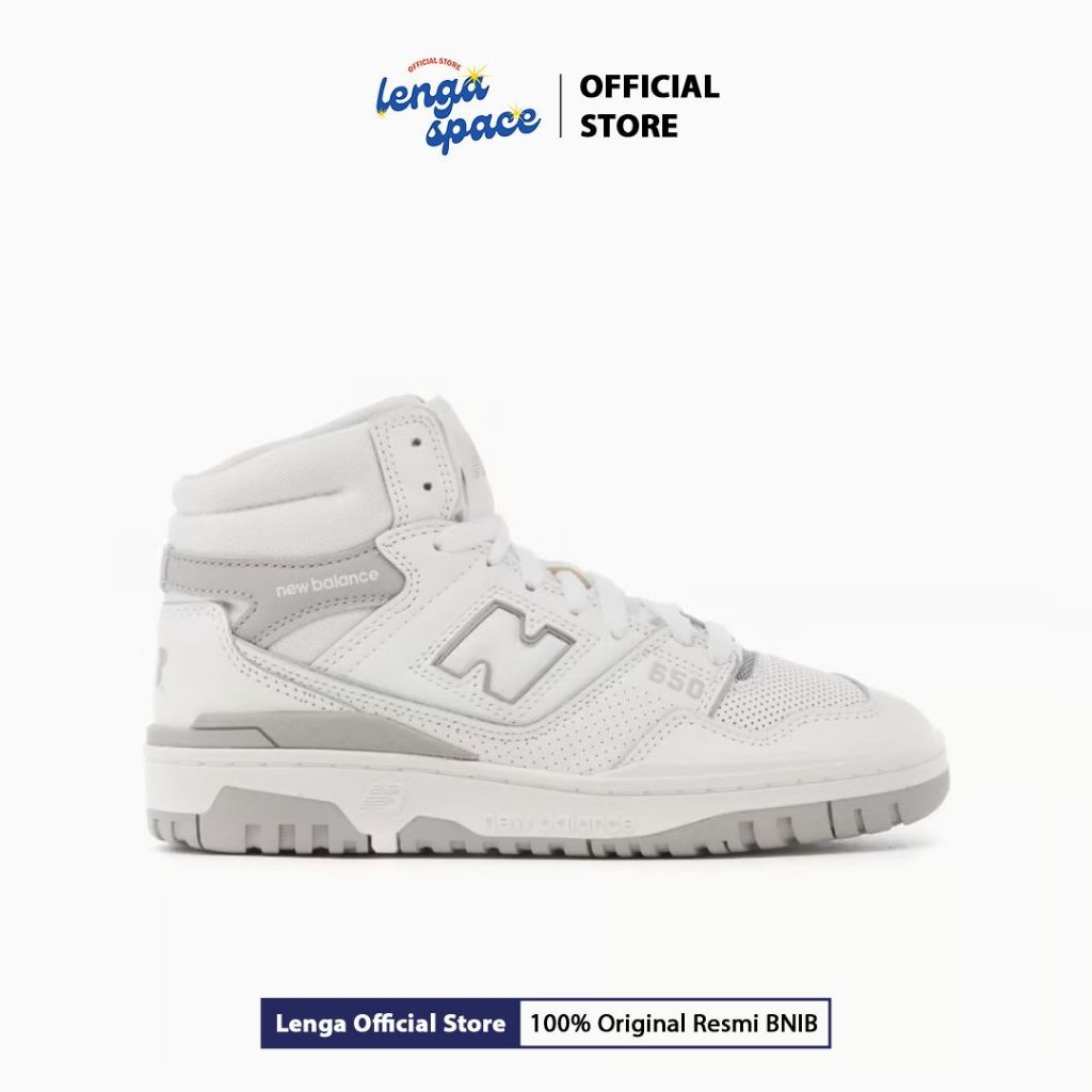 Sepatu Sneakers Pria NB650 - White (BB650RVW) ORIGINAL