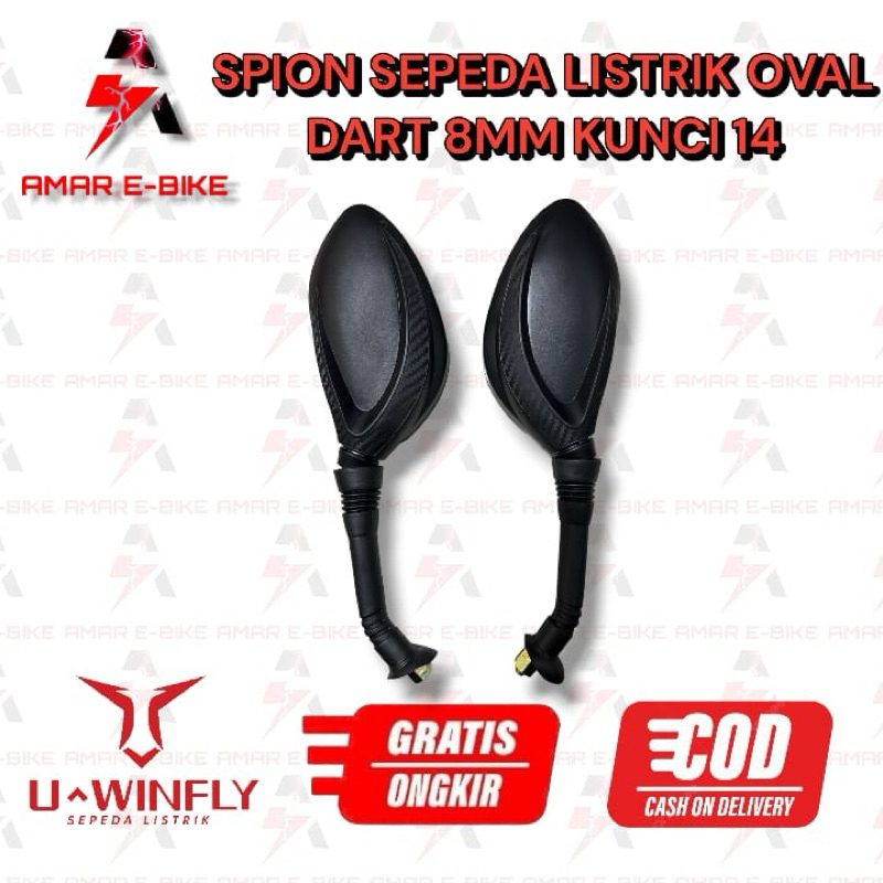 Spion Sepeda Listrik Uwinfly Original Ring 14