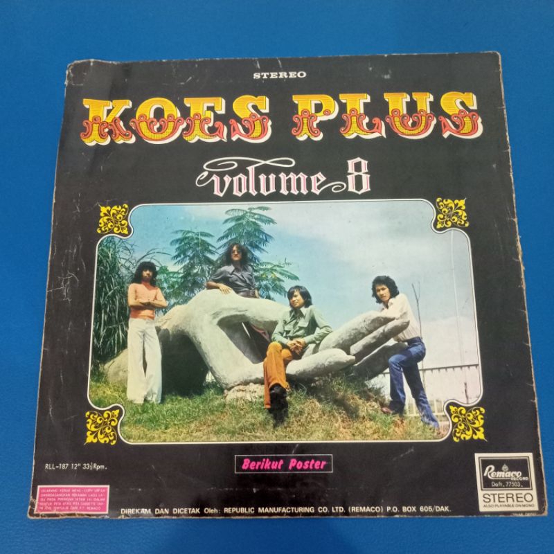 Piringan Hitam Koes Plus Volume 8