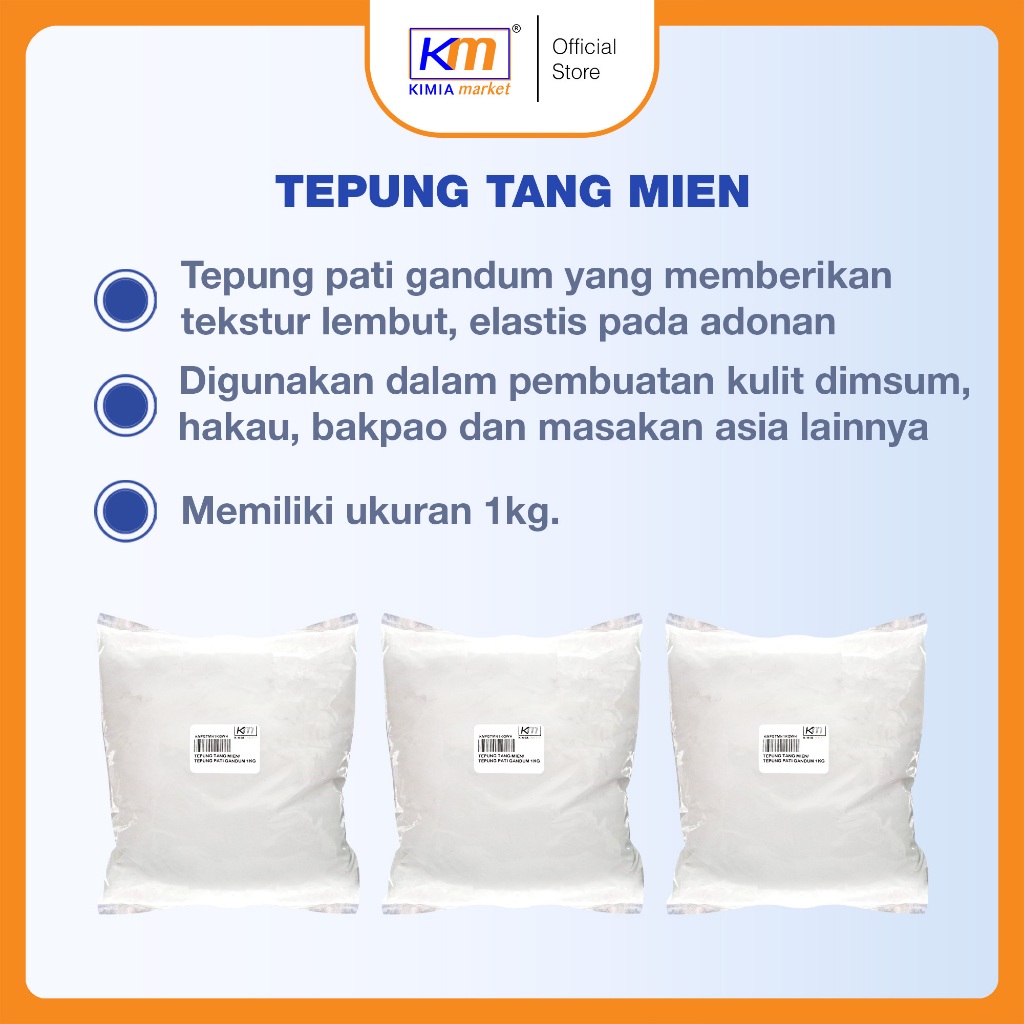 

ADY78 Tepung Tang Mien 1KG food / Tepung Pati Gandum
