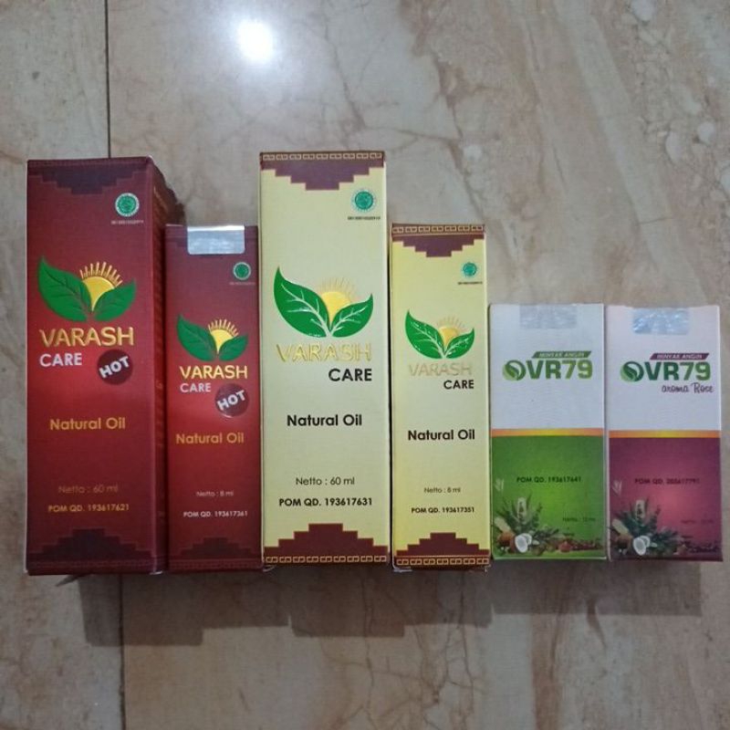 VARASH CARE - VARASH CARE HOT - MINYAK ANGIN VR79