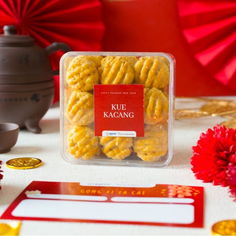 

Kue Kering Kue Kacang Premium | Parcel Chinese New Year | Gong Xi Fa Cai | Imlek | Giftbox Gift Hadiah Souvenir