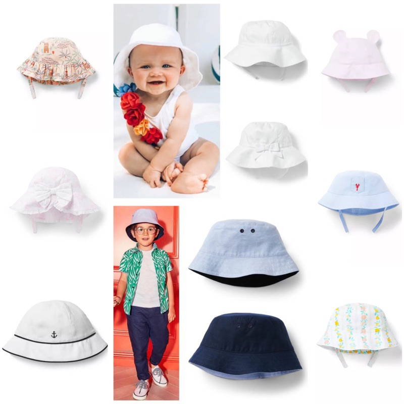 Restock Topi Bayi Perempuan Laki Laki Janie Jack B138