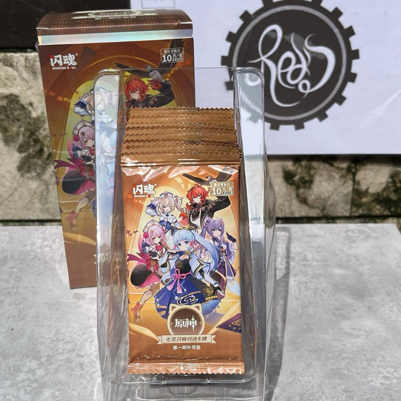 READY SEALED Genshin Impact Genius Invokation TCG Vol. 1 Booster Pack