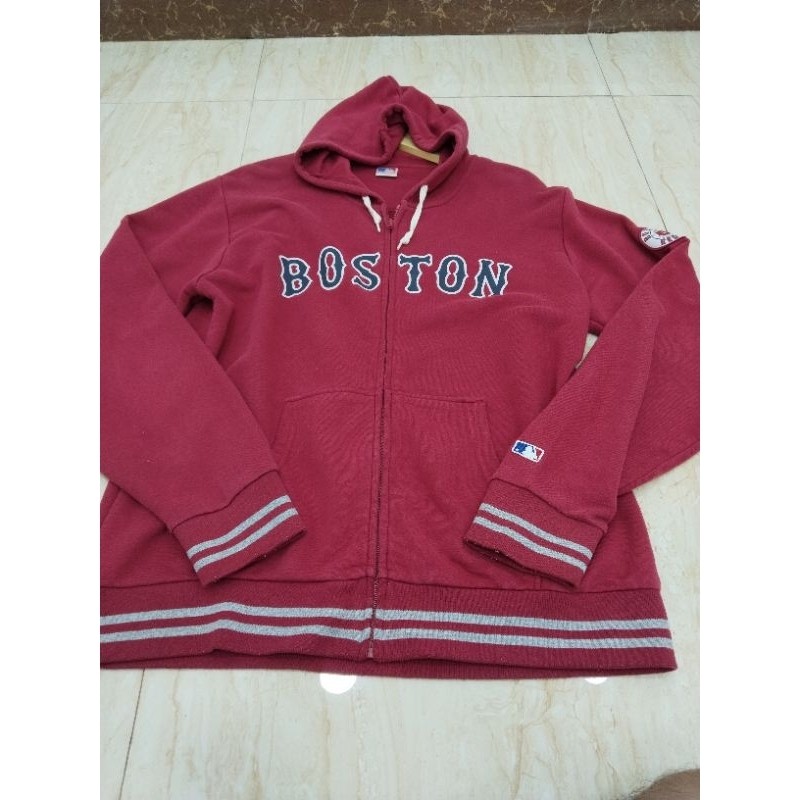 HOODIE ZIPPER BOSTON MLB