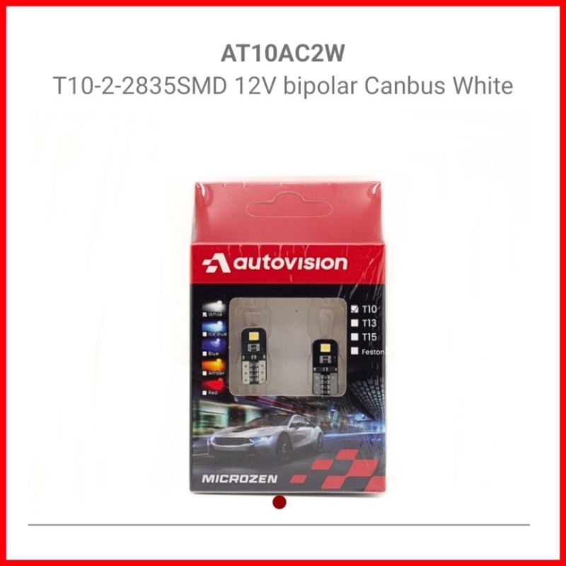Led T10 Canbus White Led Plat Nomor Led Pintu T10 12V Autovision