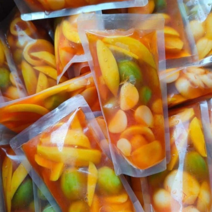Asinan Manisan Buah Campur Mangga Salak Kedondong 250g