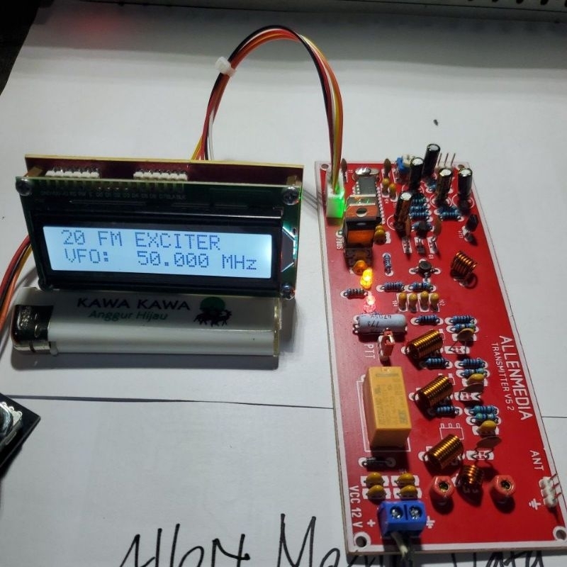 NEW SPESIAL EXCITER PLL FM TX BRIK BROADCAST 50 - 108 MHz V.D.1 [terbaik][terlaris]