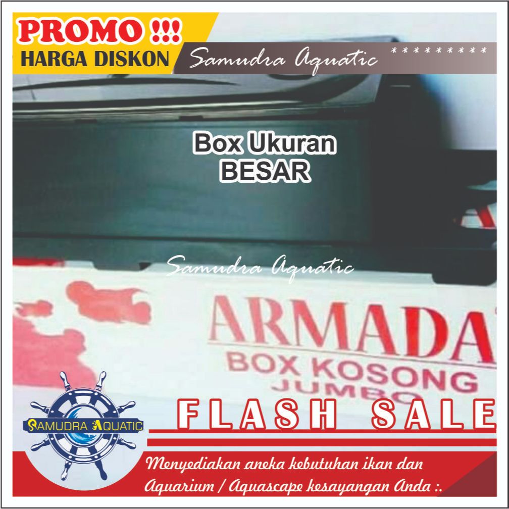 Kotak Box Filter Aquarium (BESAR) Aquascape, Box Kosong Filter Aquarium Aquascape