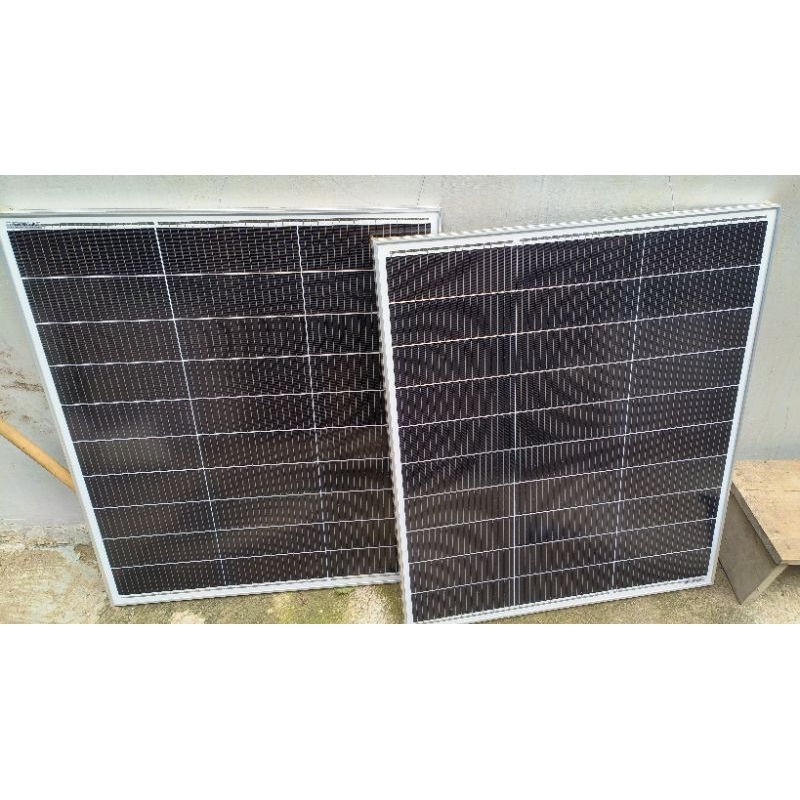 termurah  Panel Surya 100WP mono crystaline Merk Quallfull   readystock bekas pemakaian 1 bulan