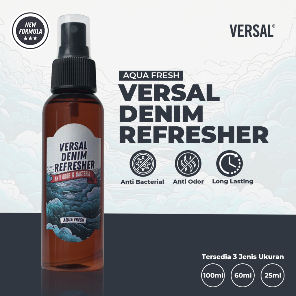 Versal The Finest- AQUA FRESH VERSAL DENIM REFRESHER (Ready Stock)