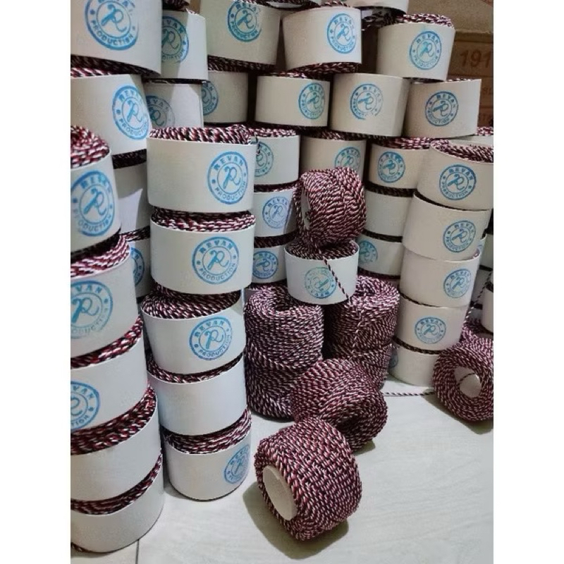 Ecer 5 meter Tali tridatu 1mm / Bahan tali gelang / Tali tridatu 1mm
