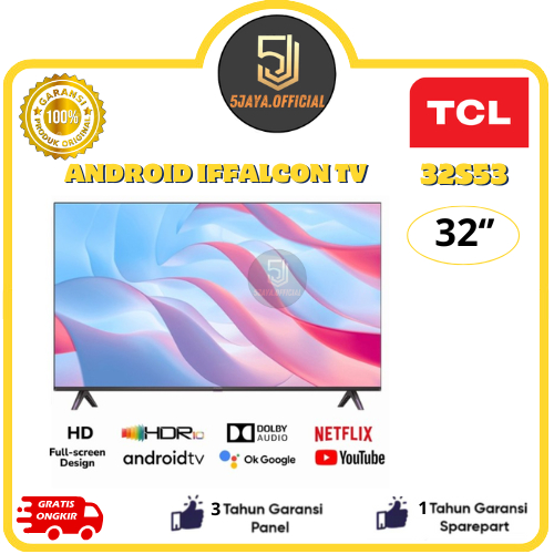 TV LED TCL Android TV IF Falcon 32Inch TCL - 32S55