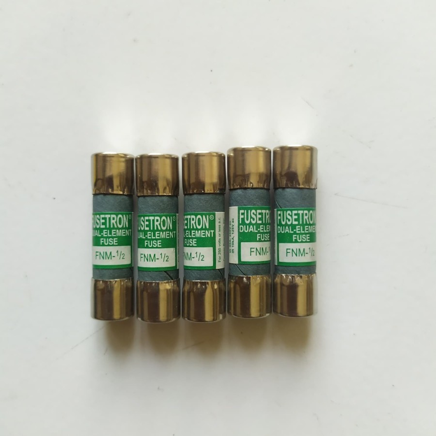Time Delay Fuse Bussmann FNM-1/2 1/2A 250V FUSE FNM-0.5A 250V FNM 1/2A