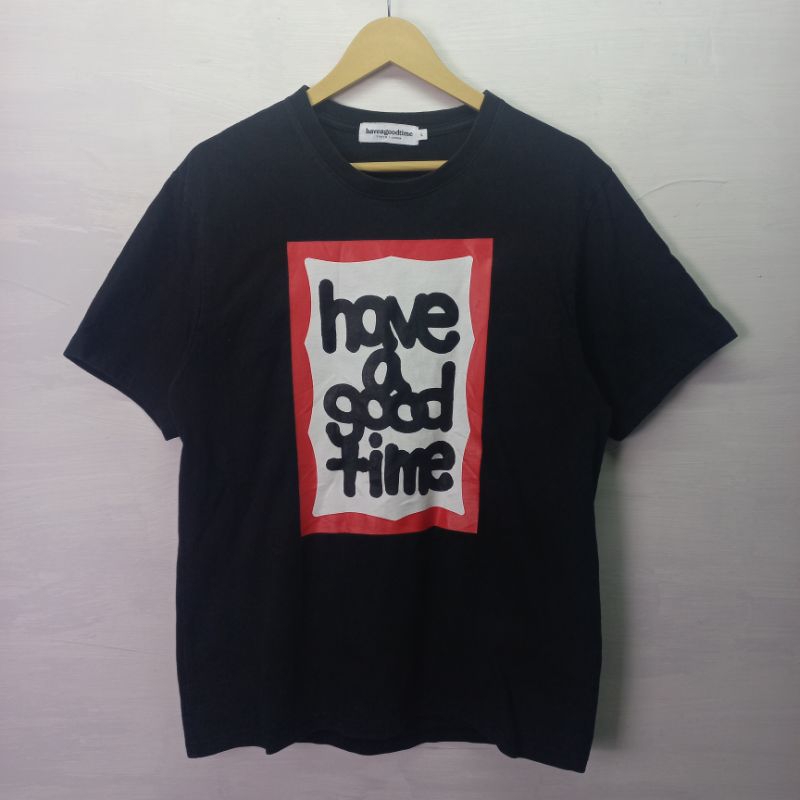 Have  A Good Time Frame Logo Tee