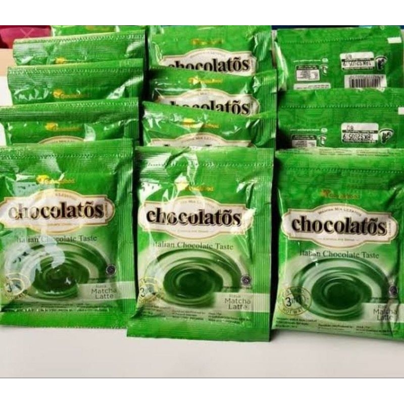 

Chocolatos Sachet Macha Isi 10