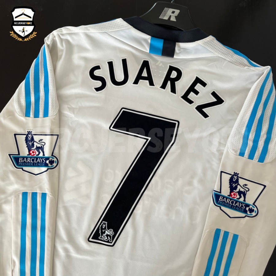 [USED] Jersey Original Liv3rpool 3rd 11/12 Techfit LS - Luis Suarez *8*
