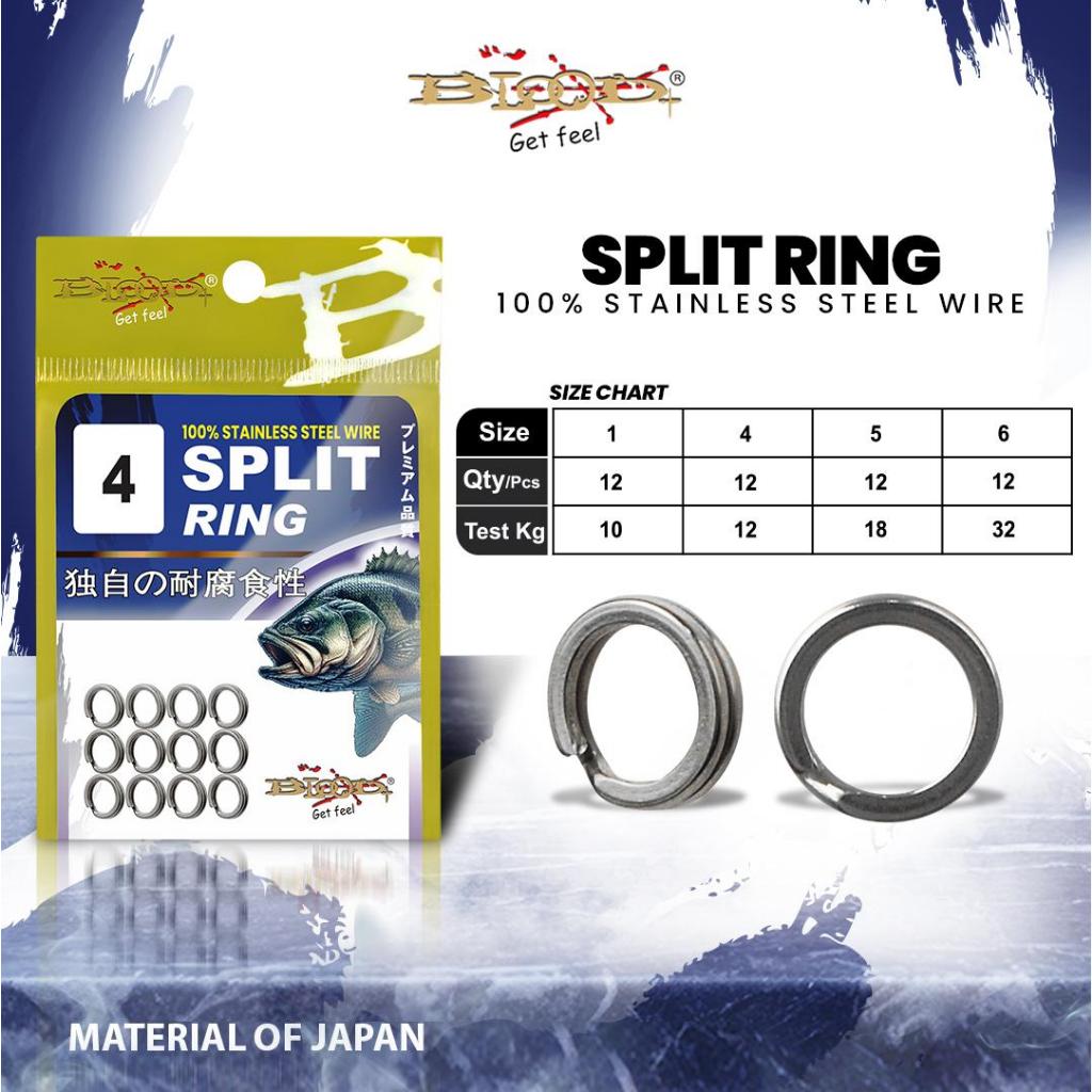 Split Ring Pancing / Blood Split Ring Stainless