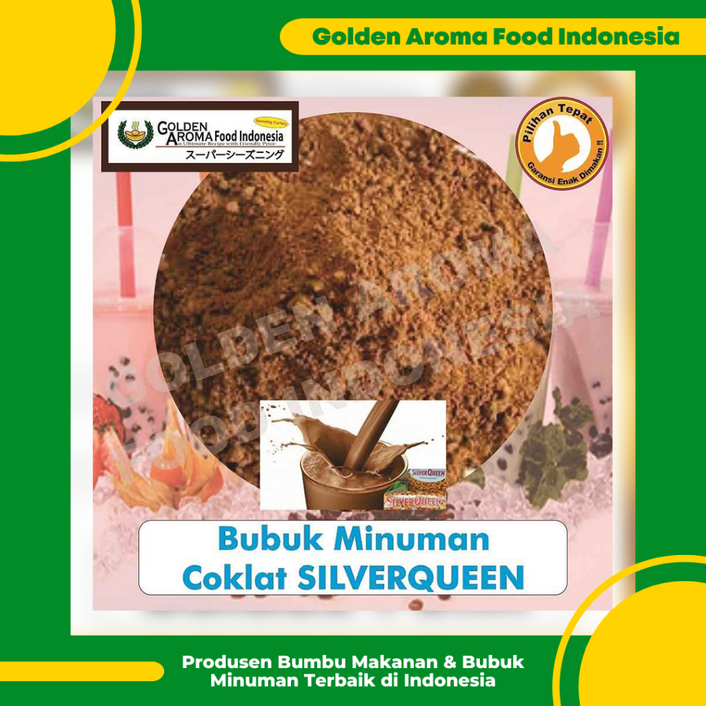 

Bubuk Minuman Coklat Silverqueen 1 Kg Cokelat Chocolate Drinking Powder Enak Murah Bubble Drink