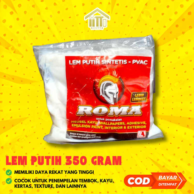 

LEM PUTIH 350 GRAM / LEM SLIME 350 GRAM BUNGKUS MERAH / LEM KERTAS PELAMIR KAYU / LEM KAYU 350 GRAM / LEM PUTIH SERBAGUNA BUNGKUS MERAH 350 GRAM