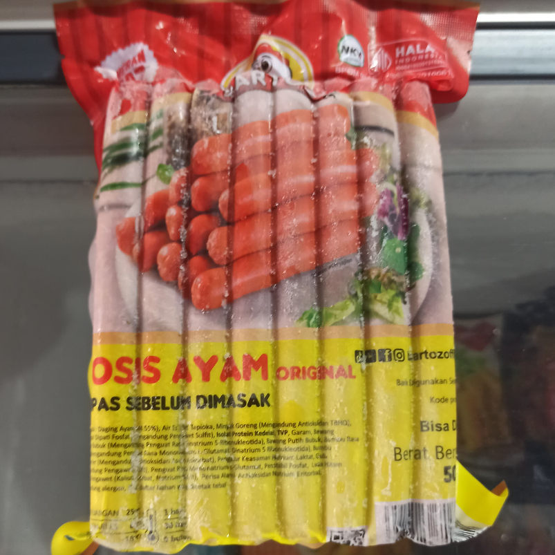 

Bartoz Chicken Long Sosis / Bartoz Sosis Ayam