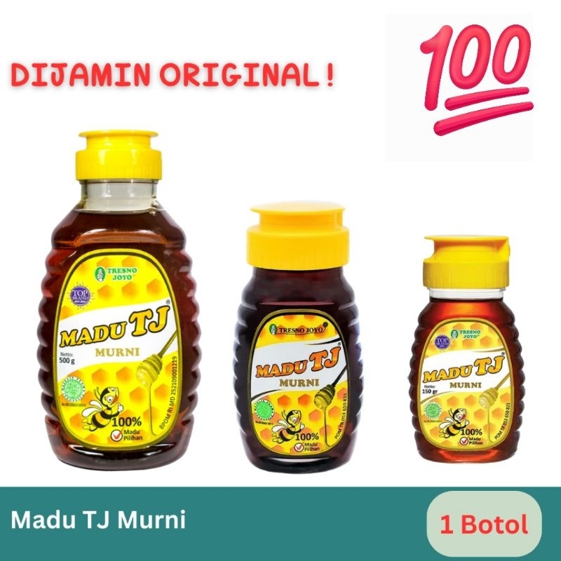 

Tresno Joyo Madu Tj Murni / Super / Jahe Merah / Kurma / Lemon / Panas Dalam 150gr / 250gr