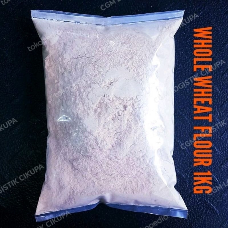 

TEPUNG GANDUM UTUH - 3 KG & 3 LITER - WHOLE WHEAT FLOUR - 3 KG