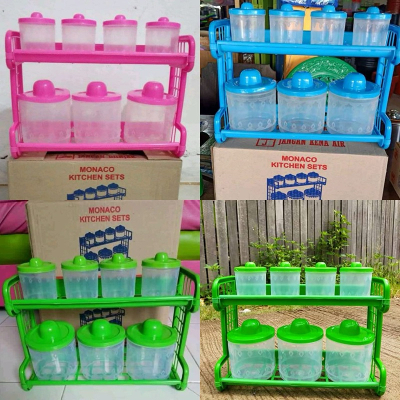 TEMPAT BUMBU MONACO tempat bumbu set/Kitchen set
