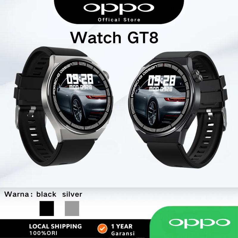 【COD】 Smartwatch GT8 HD Full Screen NFC Sports GPS Waterproof  smartwatch Pria Bluetooth Wireless Ch