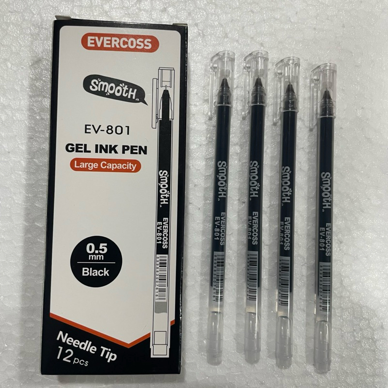 

Bolpen Gel EVERCOSS SMOOTH EV-801 (12 pcs)