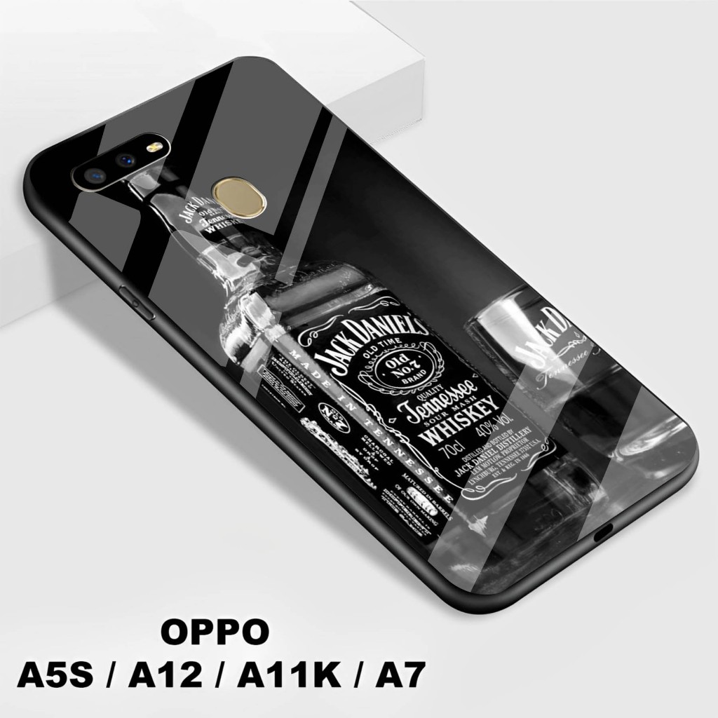 Softcase Kaca Kilau Oppo A5S / A12 / A7 / A11K - Softcase Kaca   Oppo A5S / A12 / A7 / A11K - Softca