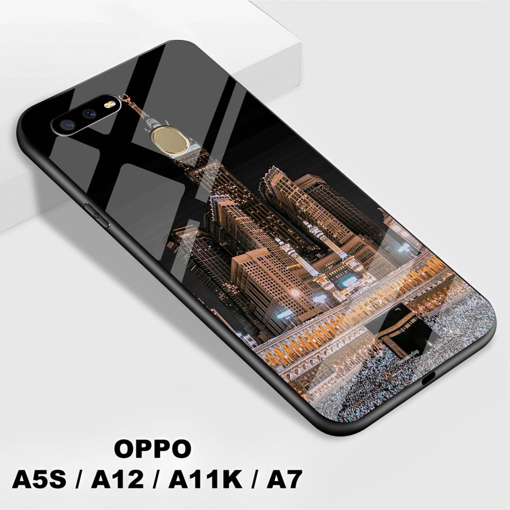 Softcase Kaca Kilau Oppo A5S / A12 / A7 / A11K - Softcase Kaca   Oppo A5S / A12 / A7 / A11K - Softca