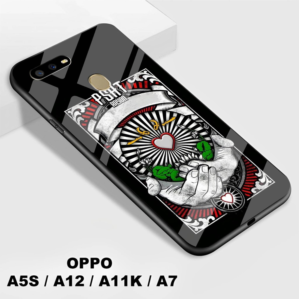Softcase Kaca Kilau Oppo A5S / A12 / A7 / A11K - Softcase Kaca   Oppo A5S / A12 / A7 / A11K - Softca