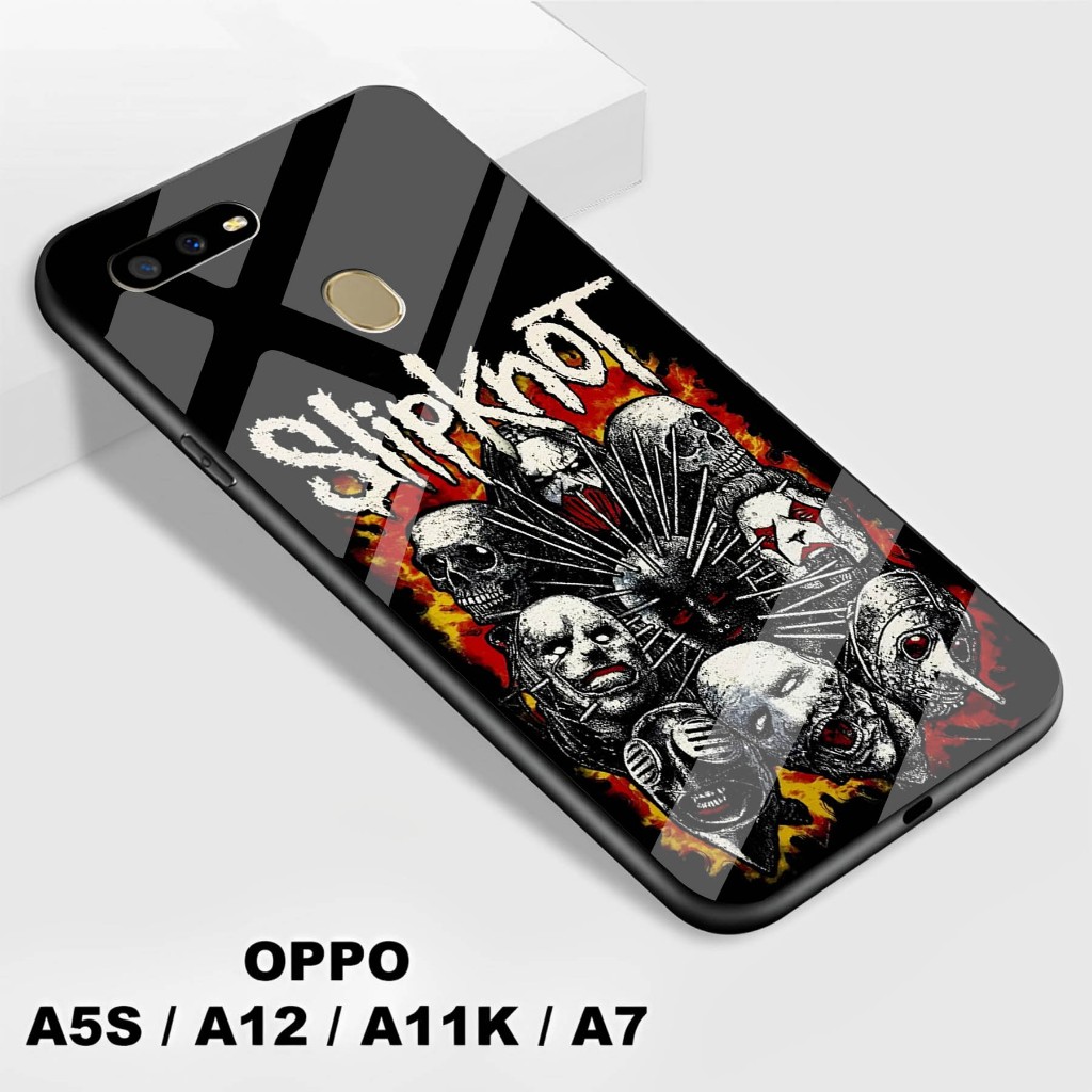 Softcase Kaca Kilau Oppo A5S / A12 / A7 / A11K - Softcase Kaca   Oppo A5S / A12 / A7 / A11K - Softca