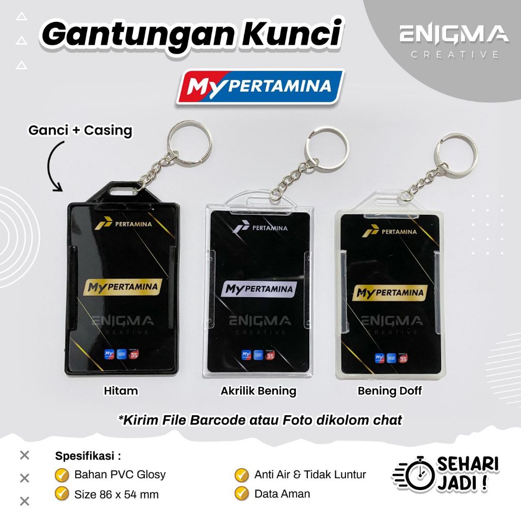 

KARTU MY PERTAMINA BLACK BAHAN PVC GANTUNGAN KUNCI GANCI ANTI AIR