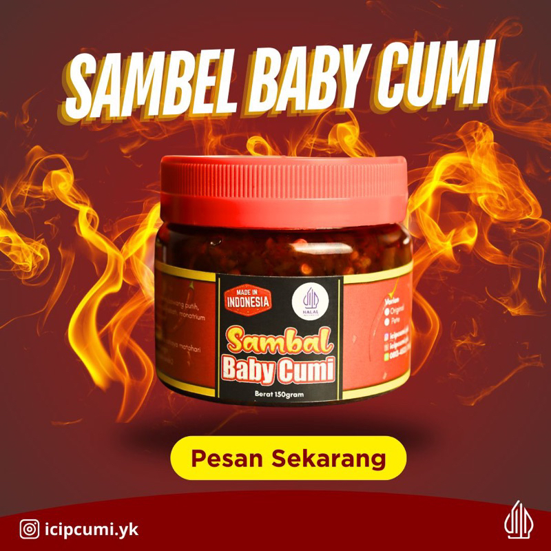 

SAMBAL BABY CUMI BALITA/HAMPERS LEBARAN/SAMBAL BAWANG