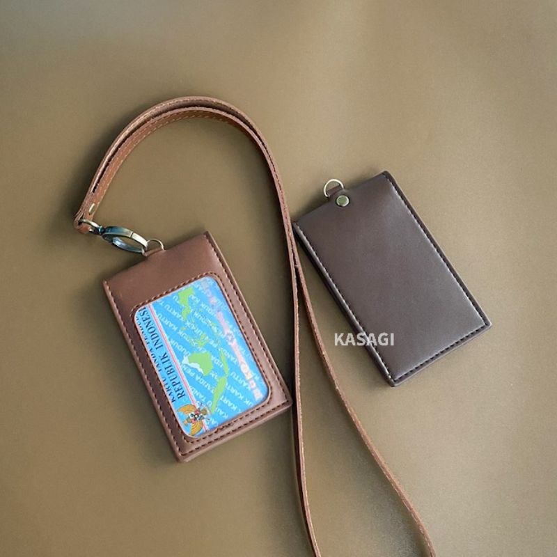 

RK ID Card Holder Kulit Magnet 2 sisi by Sawargico - Magtusi