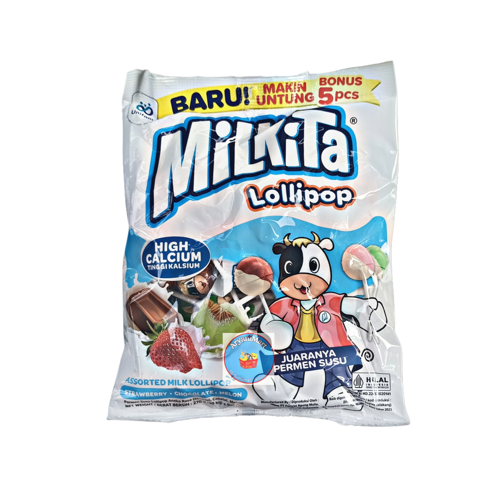 

Milkita Lolipop 1bag isi 30pcs