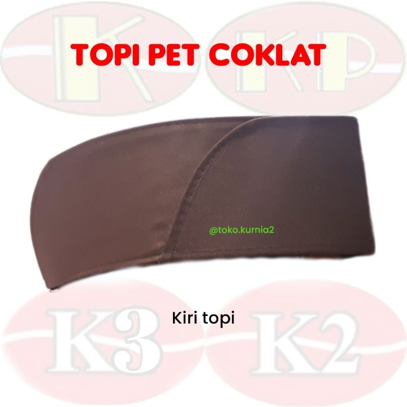 topi peci pembina pramuka || songkok coklat