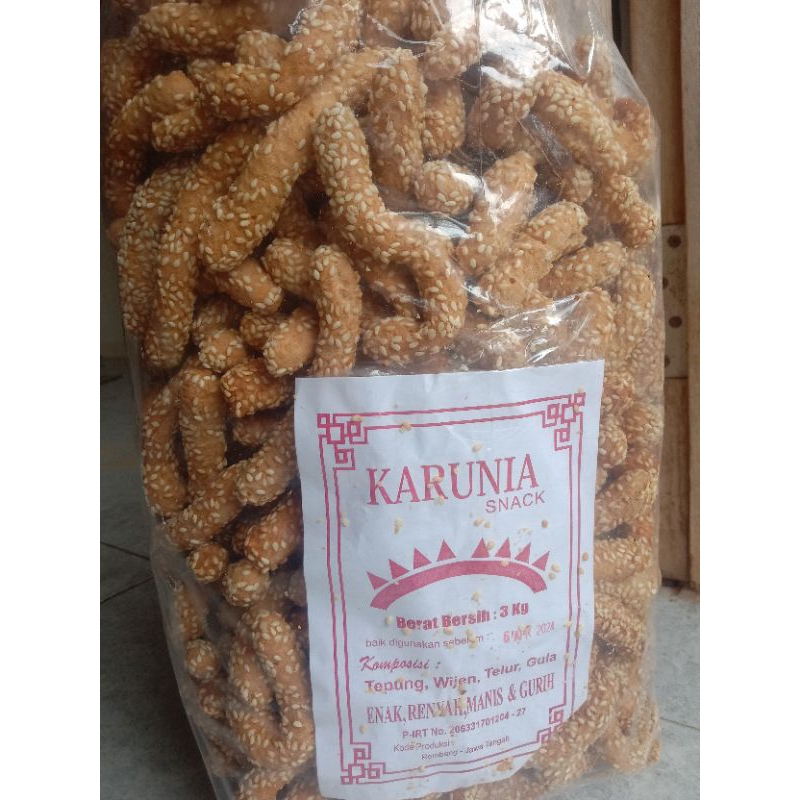 

KUE CIPUT (250g)/ KECIPUT WIJEN KETAN ASLI REMBANG