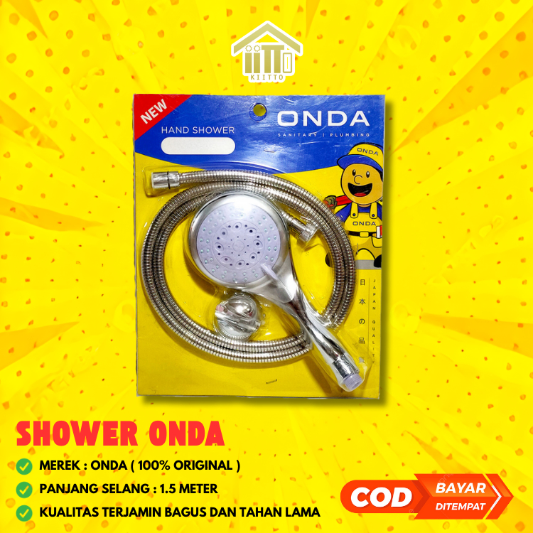 SHOWER MANDI ONDA SO 230 / HAND SHOWER ONDA SO 230 / HAND SHOWER MANDI + SELANG ONDA SO 230 / SHOWER