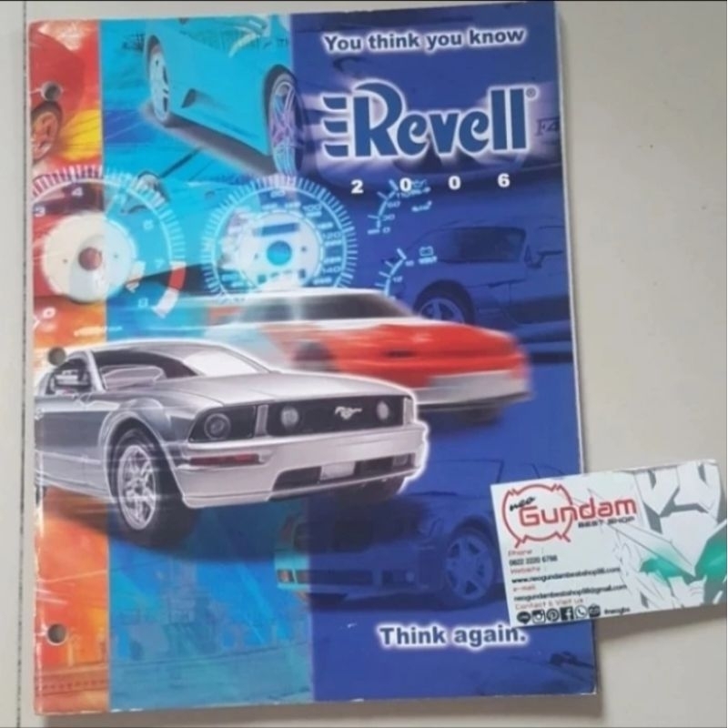 Plamo Company Catalogue Revell 2006 You Think You Know Think Again Used Import