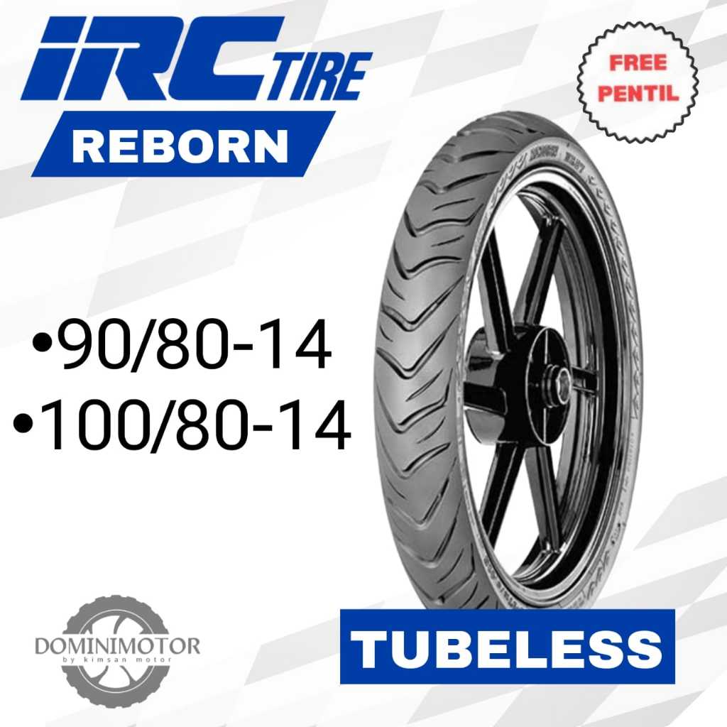IRC Reborn  90/80 Ring 14 Ban Motor Ring 14 Tubles Ban Ring 14 Tubles